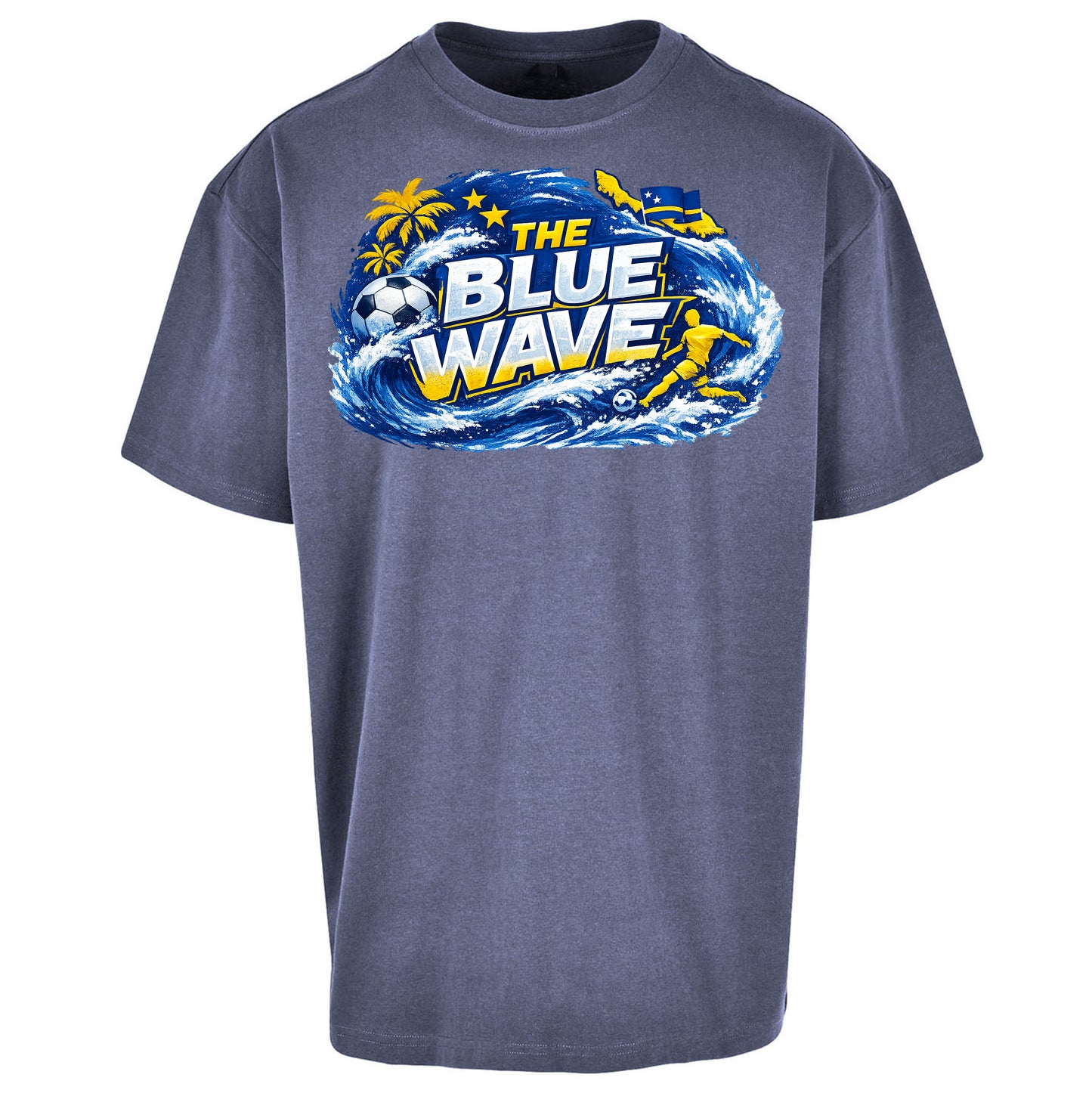 Curacao Football Oversized T Shirt 