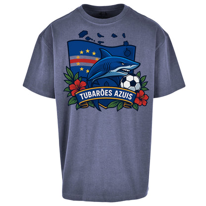 Cape Verde Football Oversized T Shirt