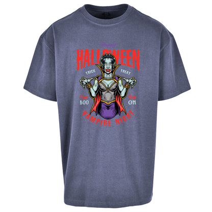 Halloween Vampire Oversized T Shirt