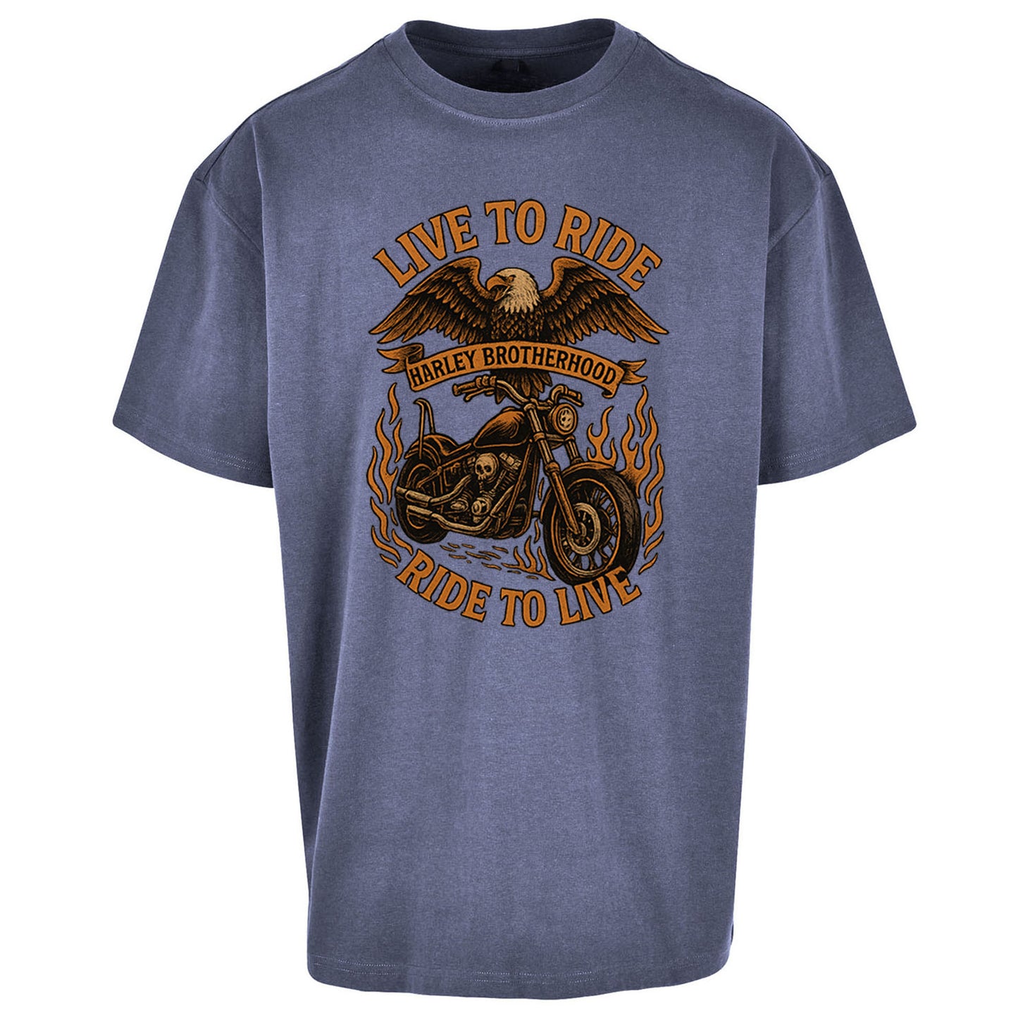 Harley Brotherhood Oversized T Shirt