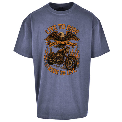 Harley Brotherhood Oversized T Shirt