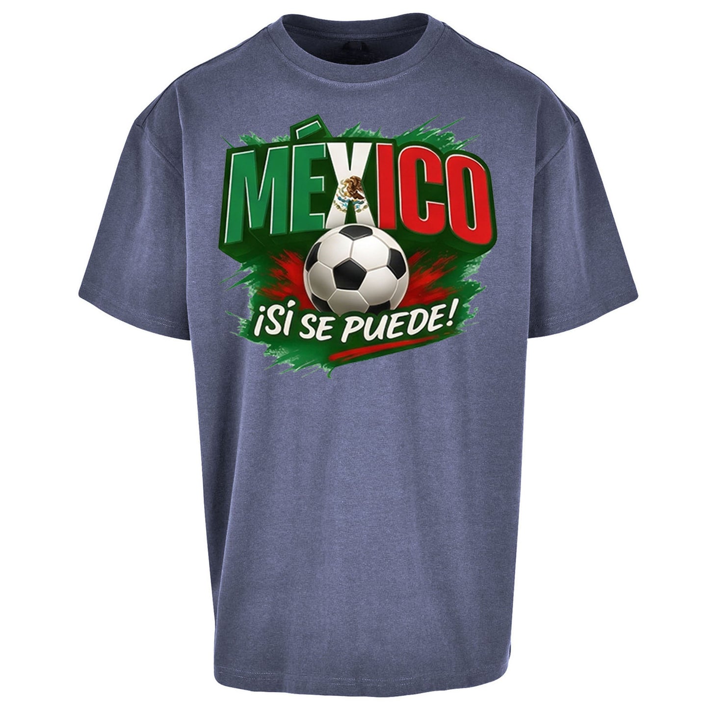 Mexico Retro World Cup Oversized T Shirt