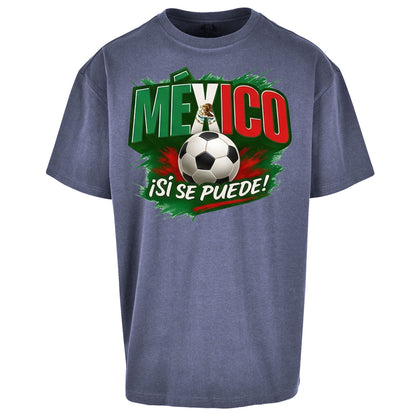 Mexico Retro World Cup Oversized T Shirt