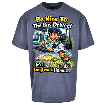 Bus Driver Oversized T Shirt