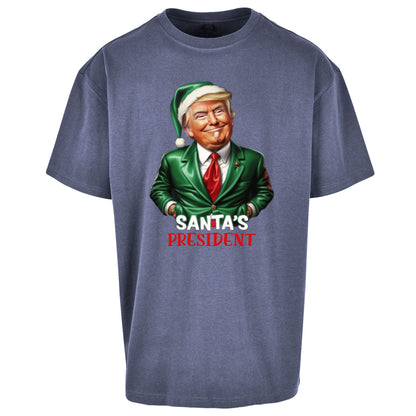 Donald Trump Christmas Oversized T Shirt