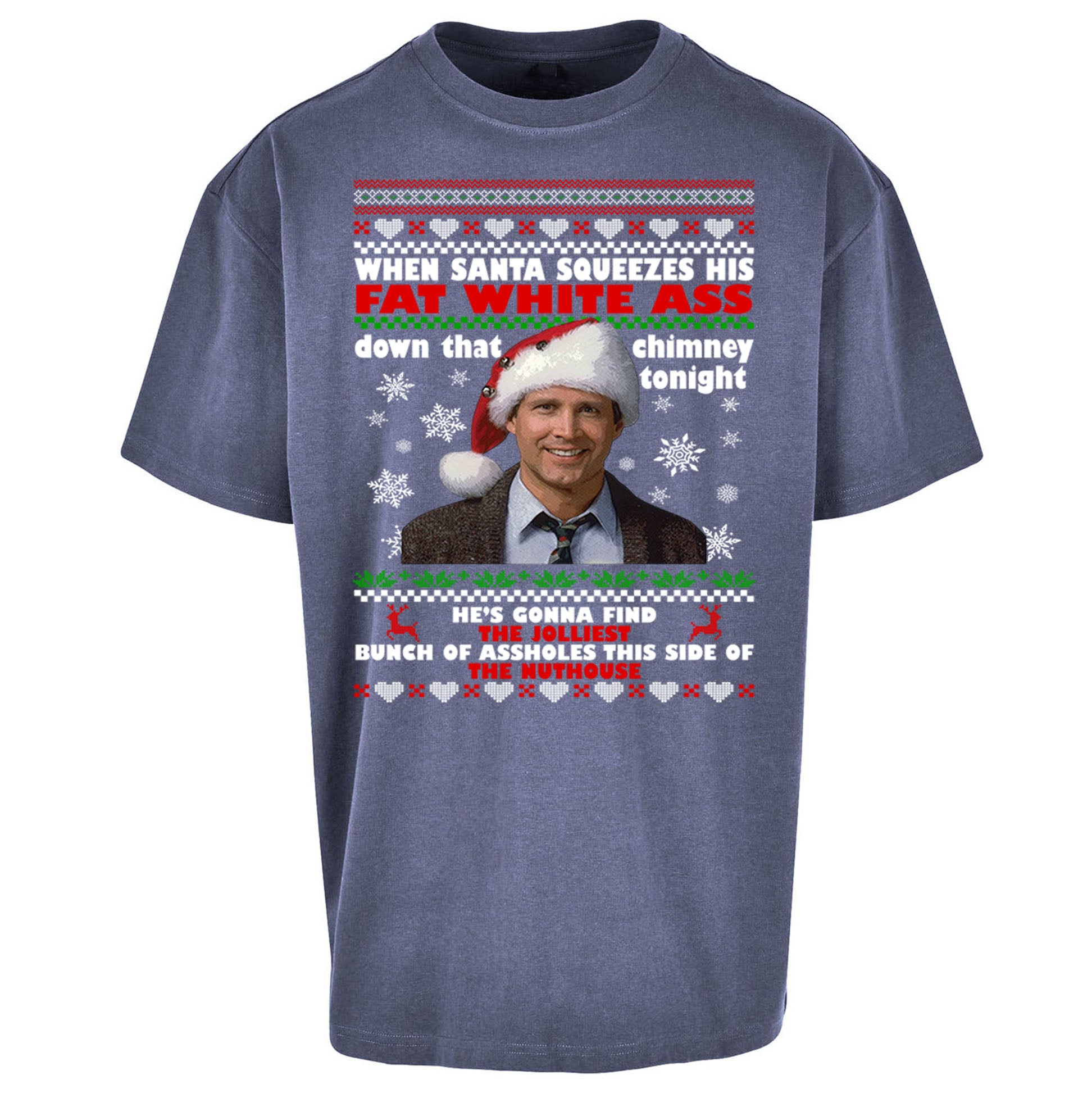 Clark Griswold Christmas Oversized T Shirt