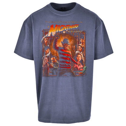 1 2 Freddy's Coming For You Oversized T Shirt 