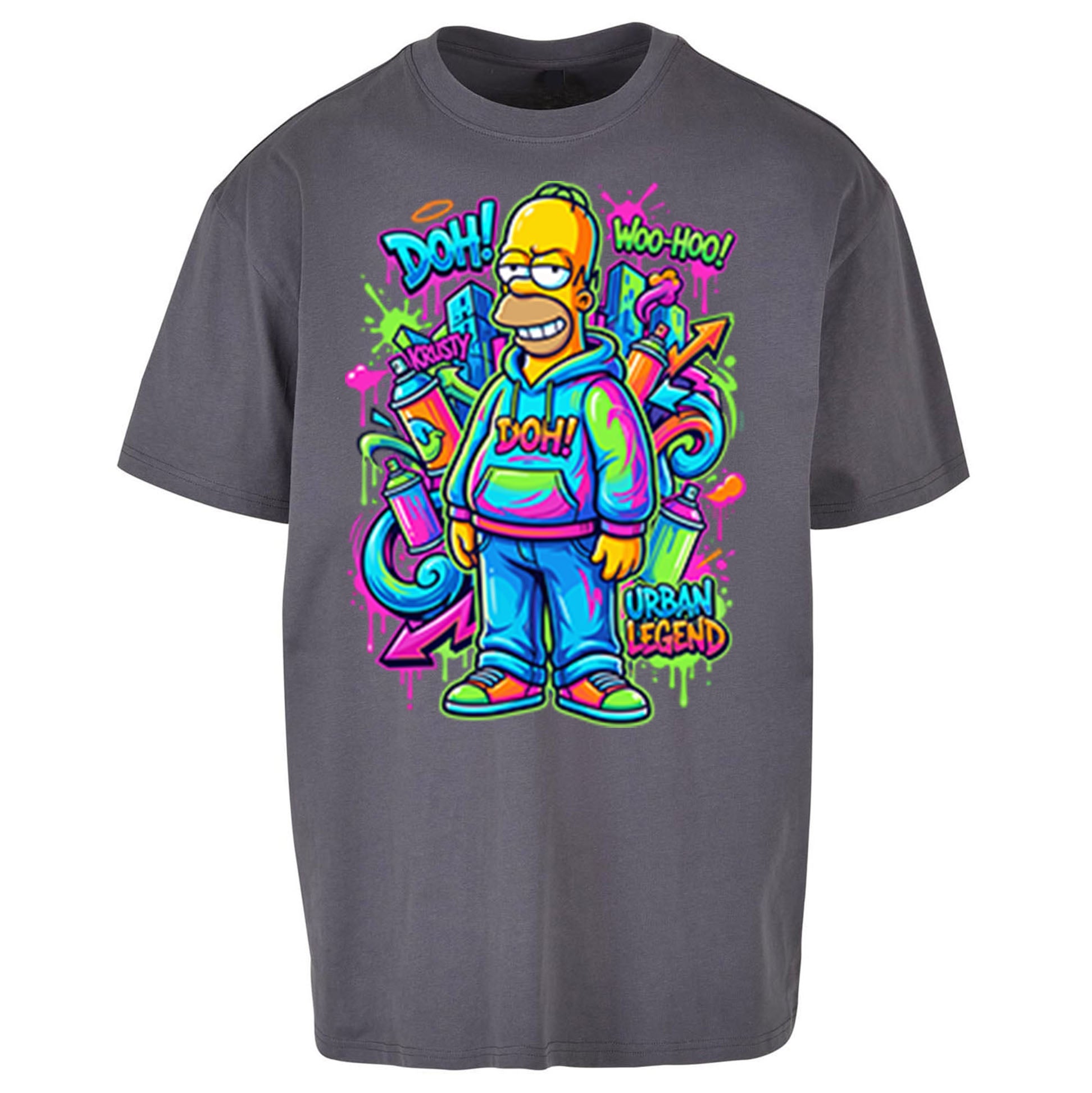 Homer Simpson Oversized T Shirt