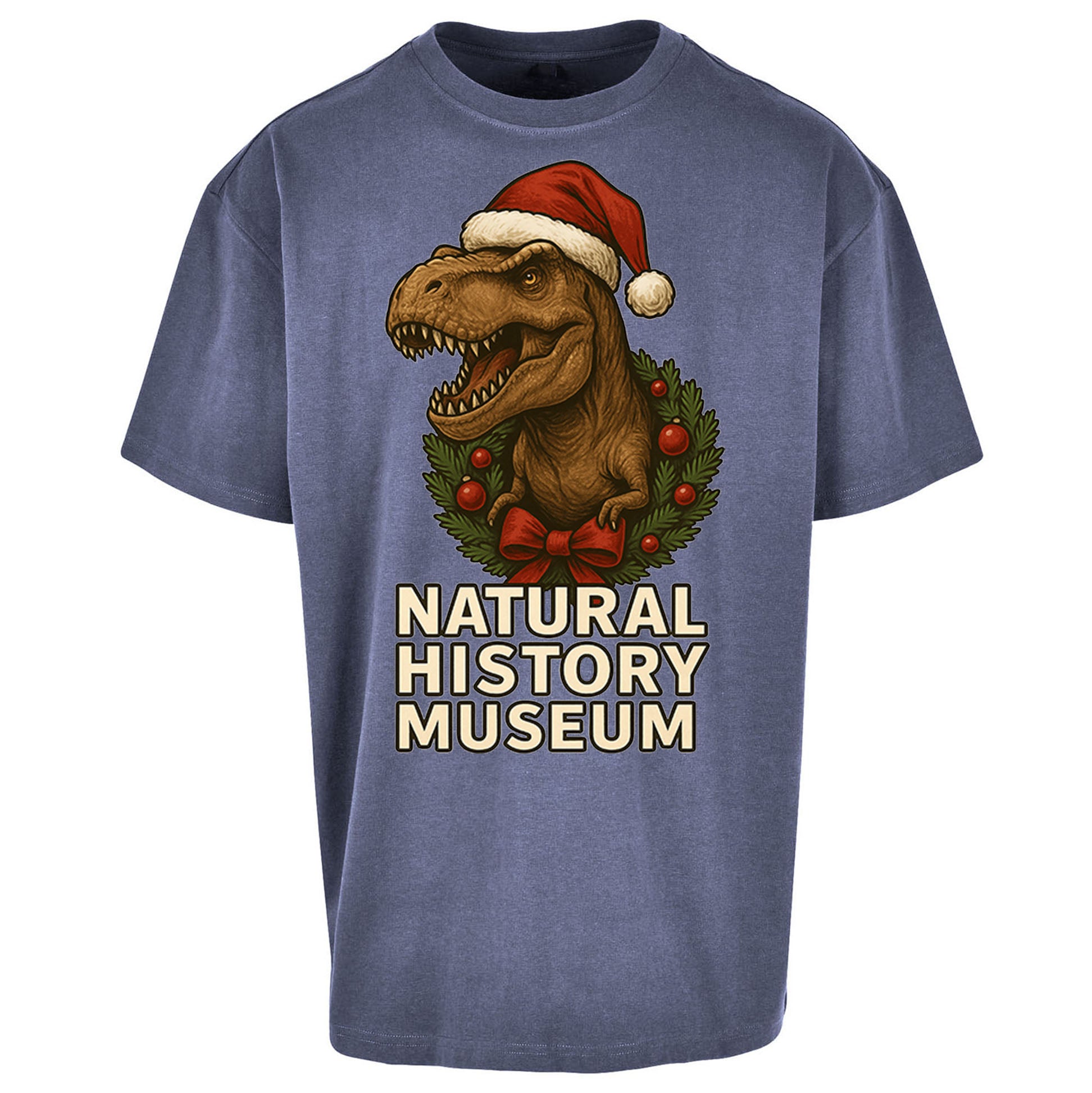 Natural History Museum Christmas Oversized T Shirt