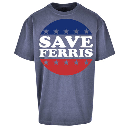 Save Ferris Punk Band Oversized T Shirt