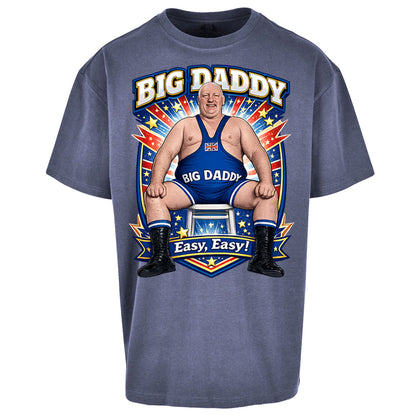 Big Daddy UK Wrestling Oversized T Shirt