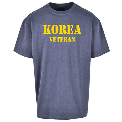 Korea Veteran Oversized T Shirt