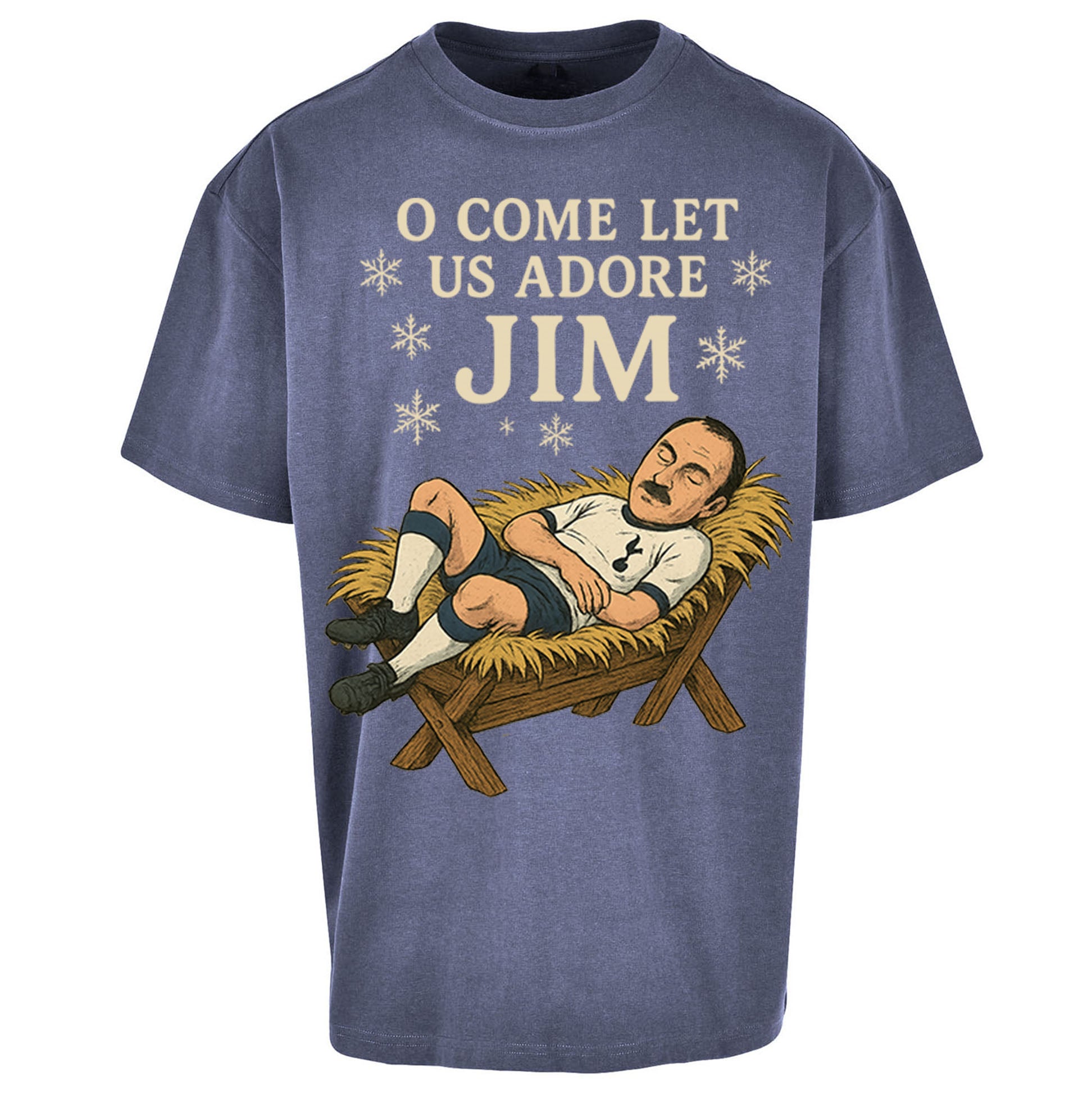 Spurs Christmas Oversized T Shirt 