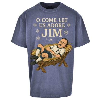 Spurs Christmas Oversized T Shirt 