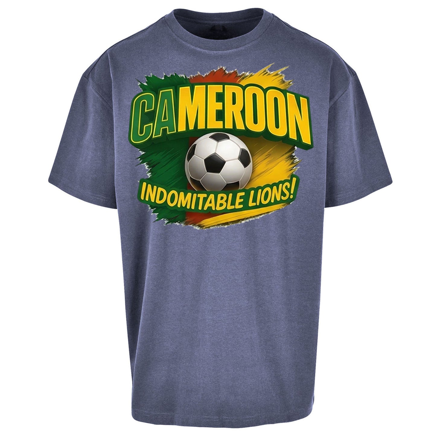 Cameroon Retro World Cup Oversized T Shirt