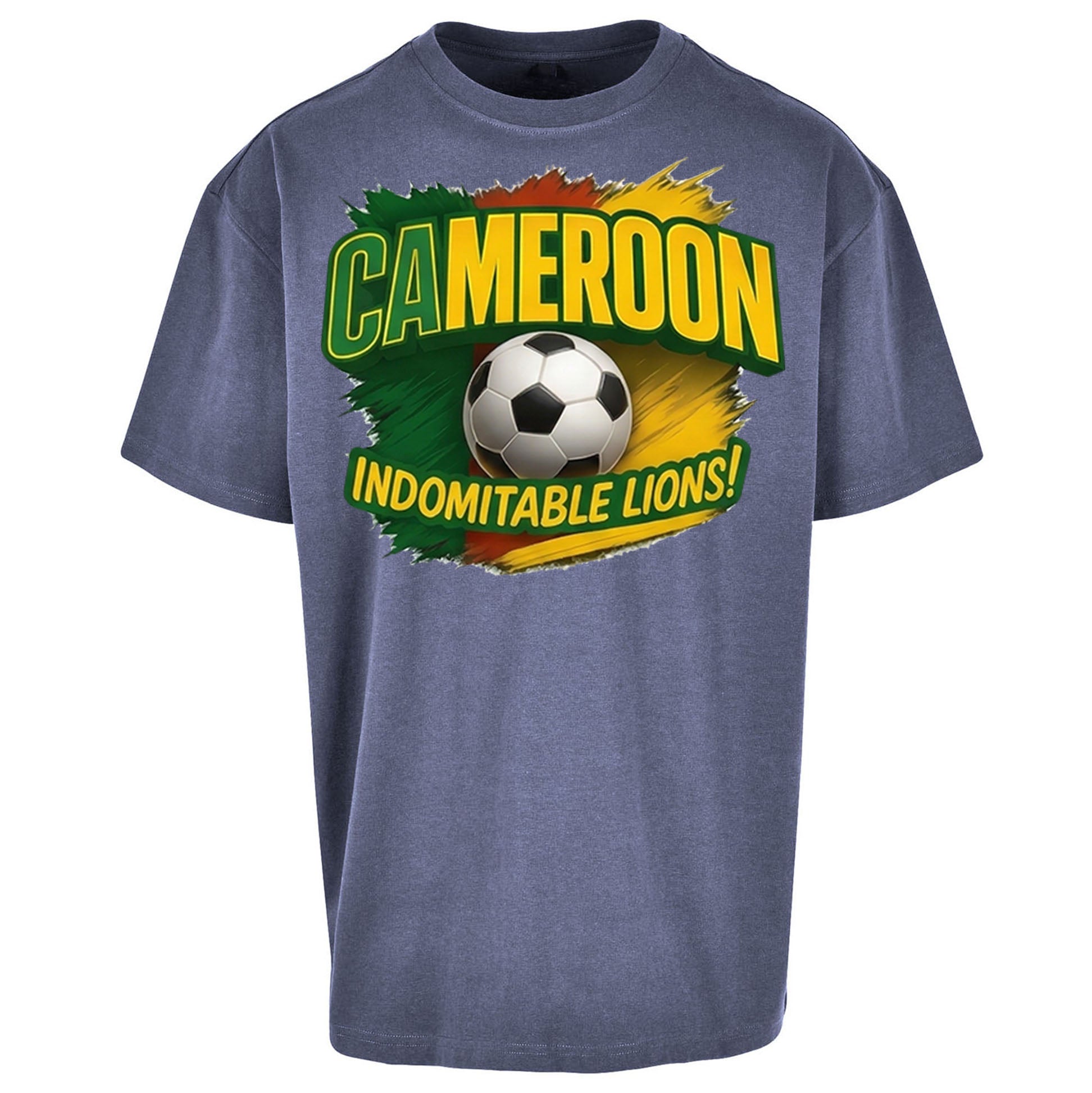 Cameroon Retro World Cup Oversized T Shirt