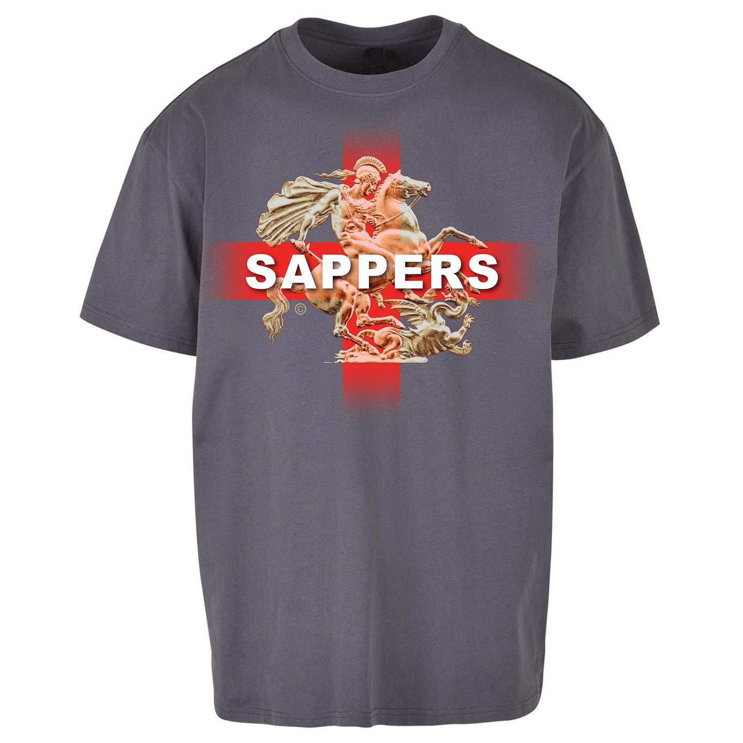 Royal Engineers Sappers England Oversized T Shirt