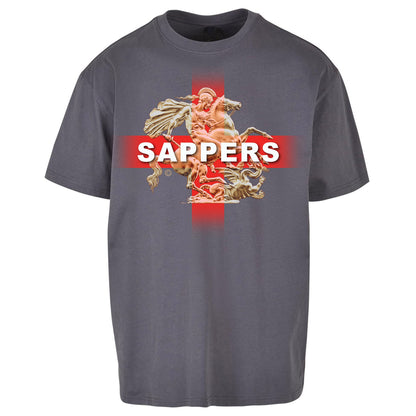 Royal Engineers Sappers England Oversized T Shirt