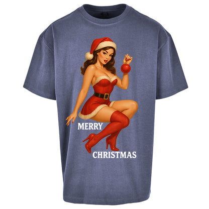 Merry Christmas Sexy Oversized T Shirt 