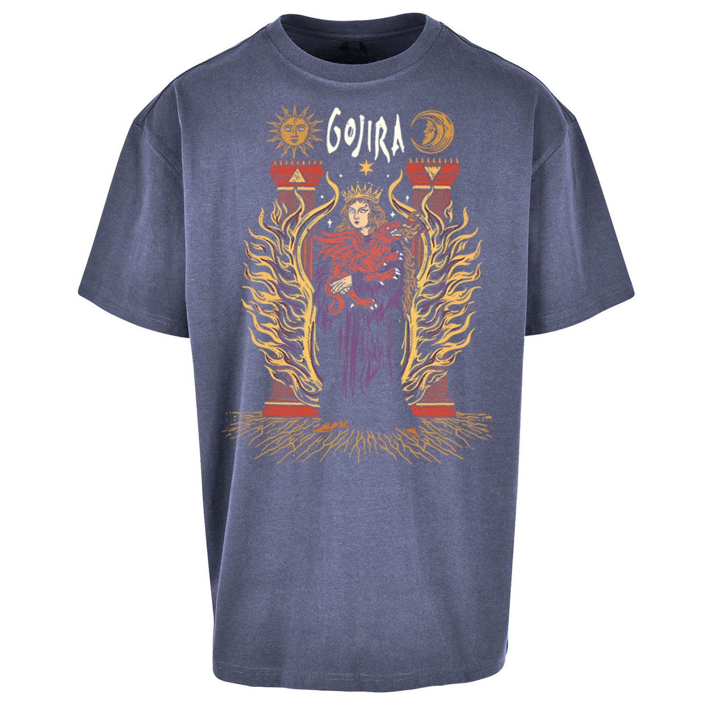 Gojira Rock Band Oversized T Shirt