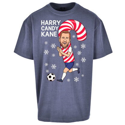 Harry Kane Christmas Oversized T Shirt