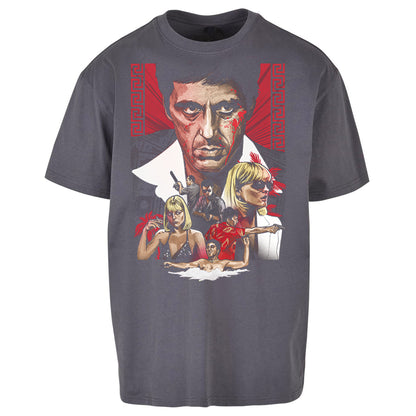 Tony Montana Scarface - Oversized T Shirt