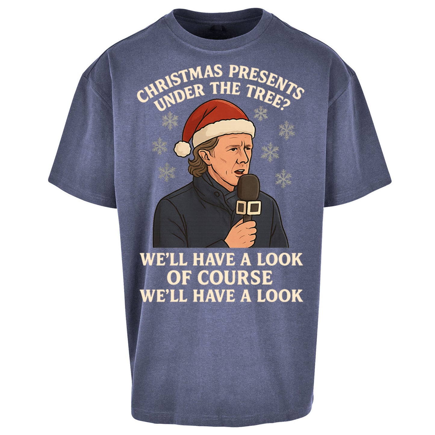 Steve McManaman Christmas Oversized T Shirt