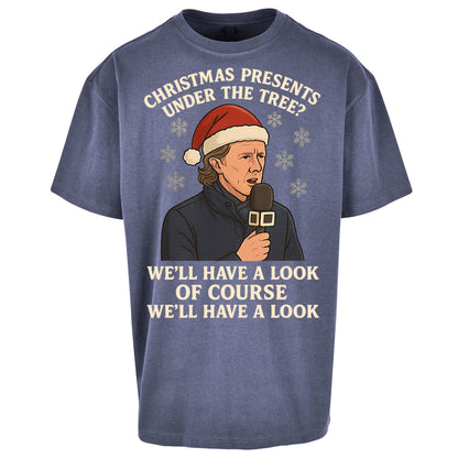 Steve McManaman Christmas Oversized T Shirt