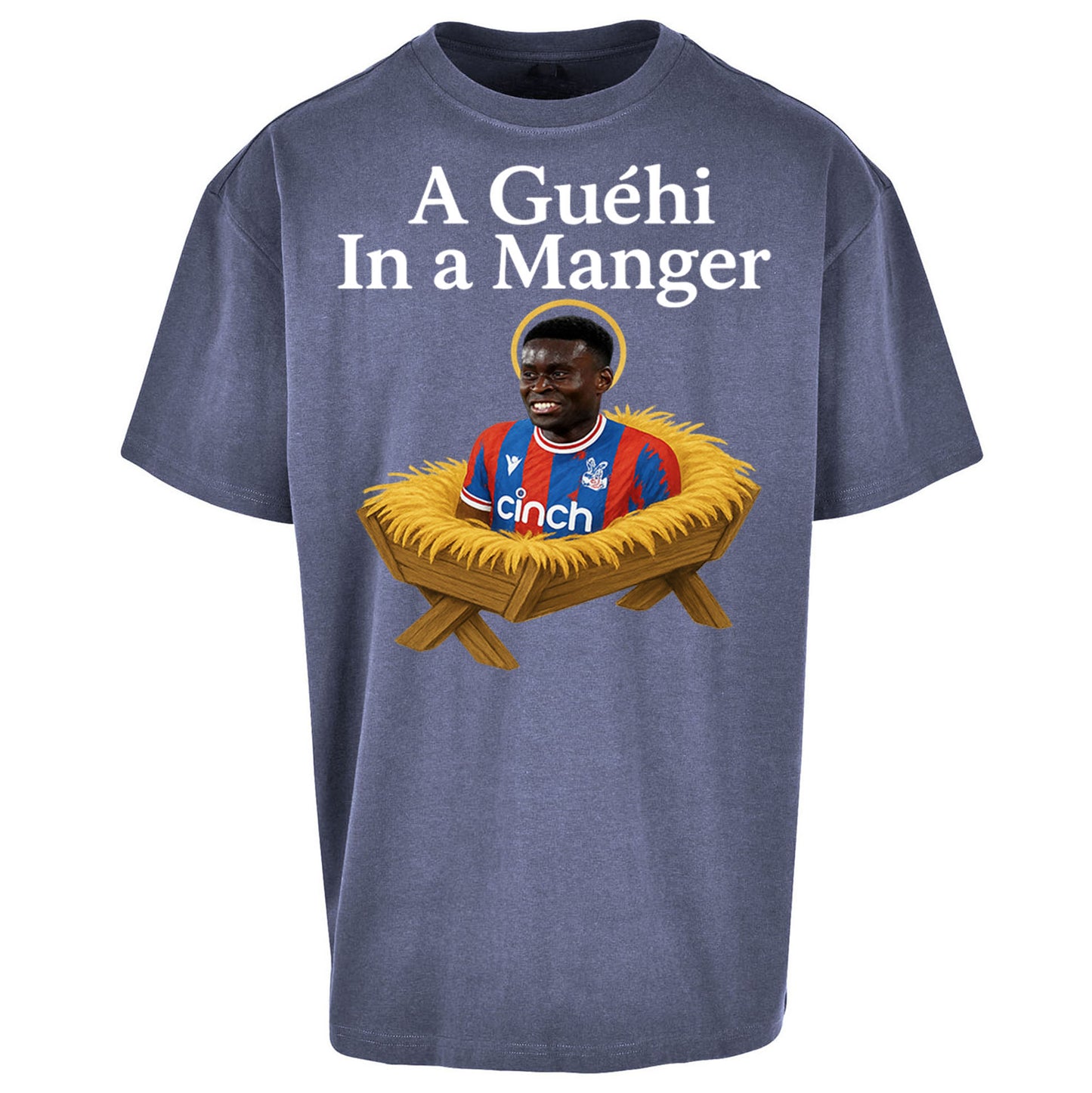 Crystal Palace FC Christmas Oversized T Shirt