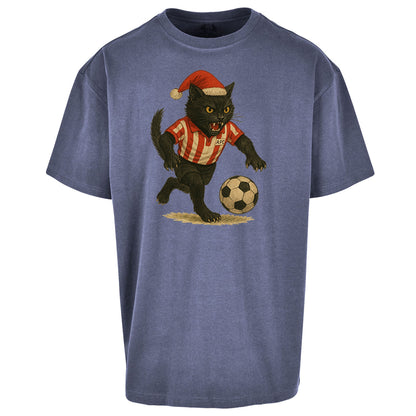 Sunderland Football Christmas Oversized T Shirt