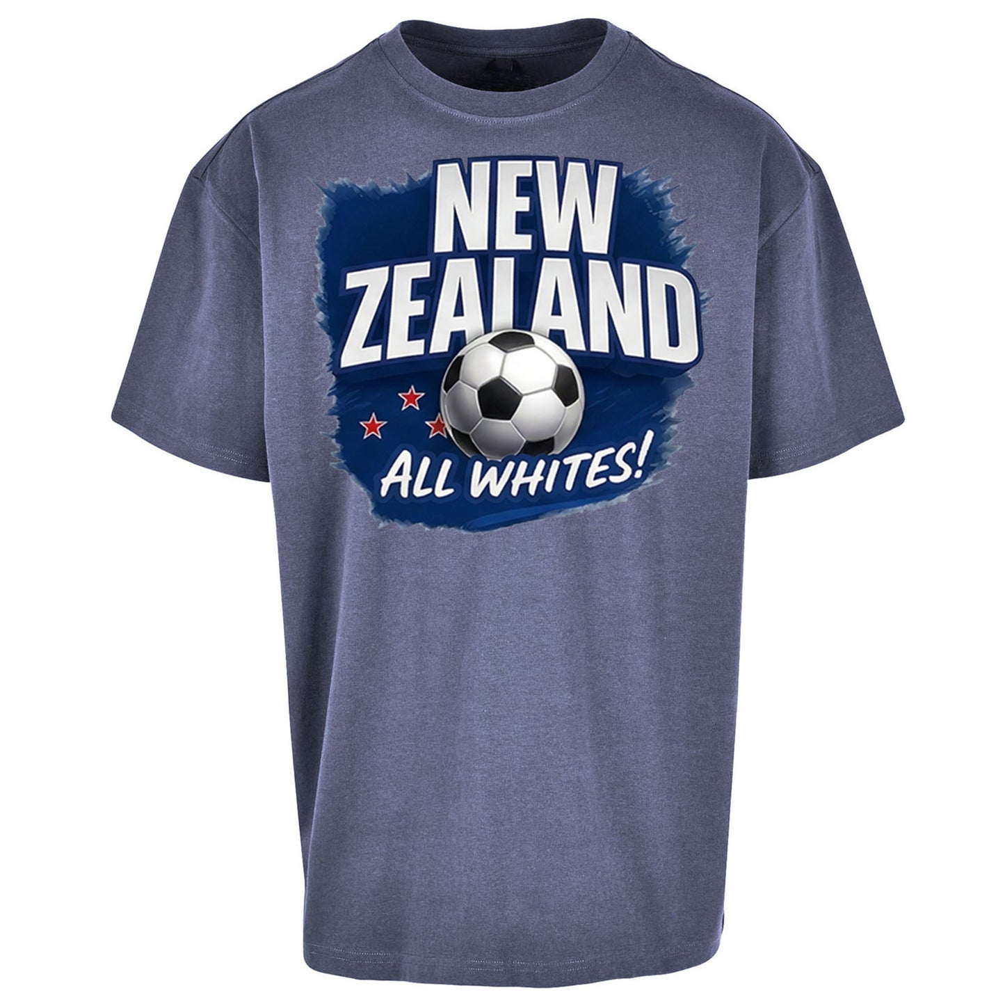 New Zealand Retro World Cup Oversized T Shirt