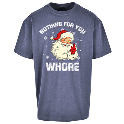 Christmas Whore Oversized T Shirt