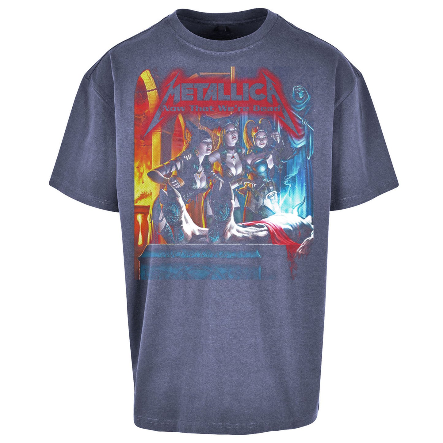 Metallica Now That Were Dead - Oversized T Shirt