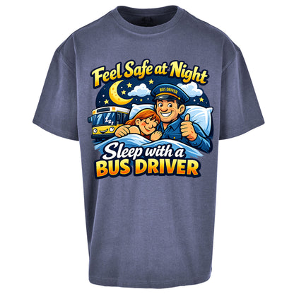 Bus Driver Job Title Oversized T Shirt