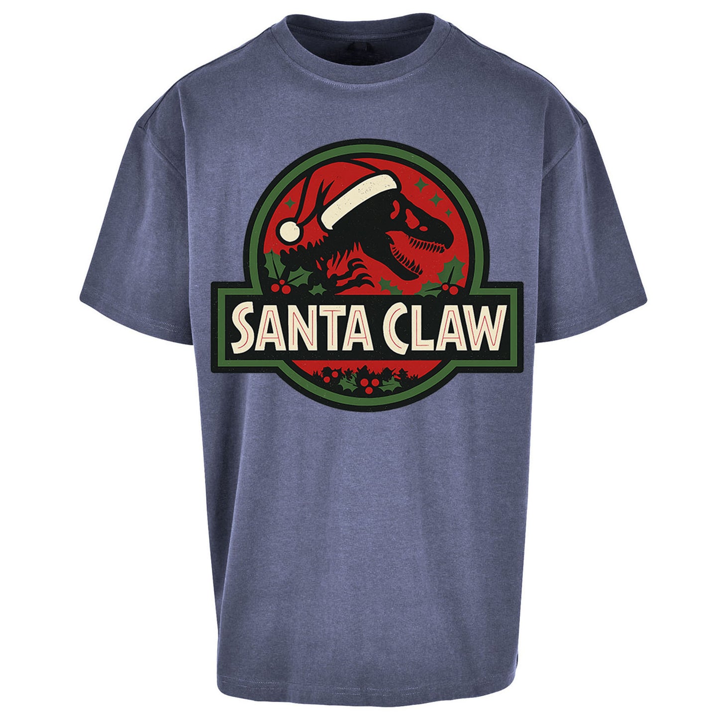 Jurassic Park Christmas Oversized T Shirt