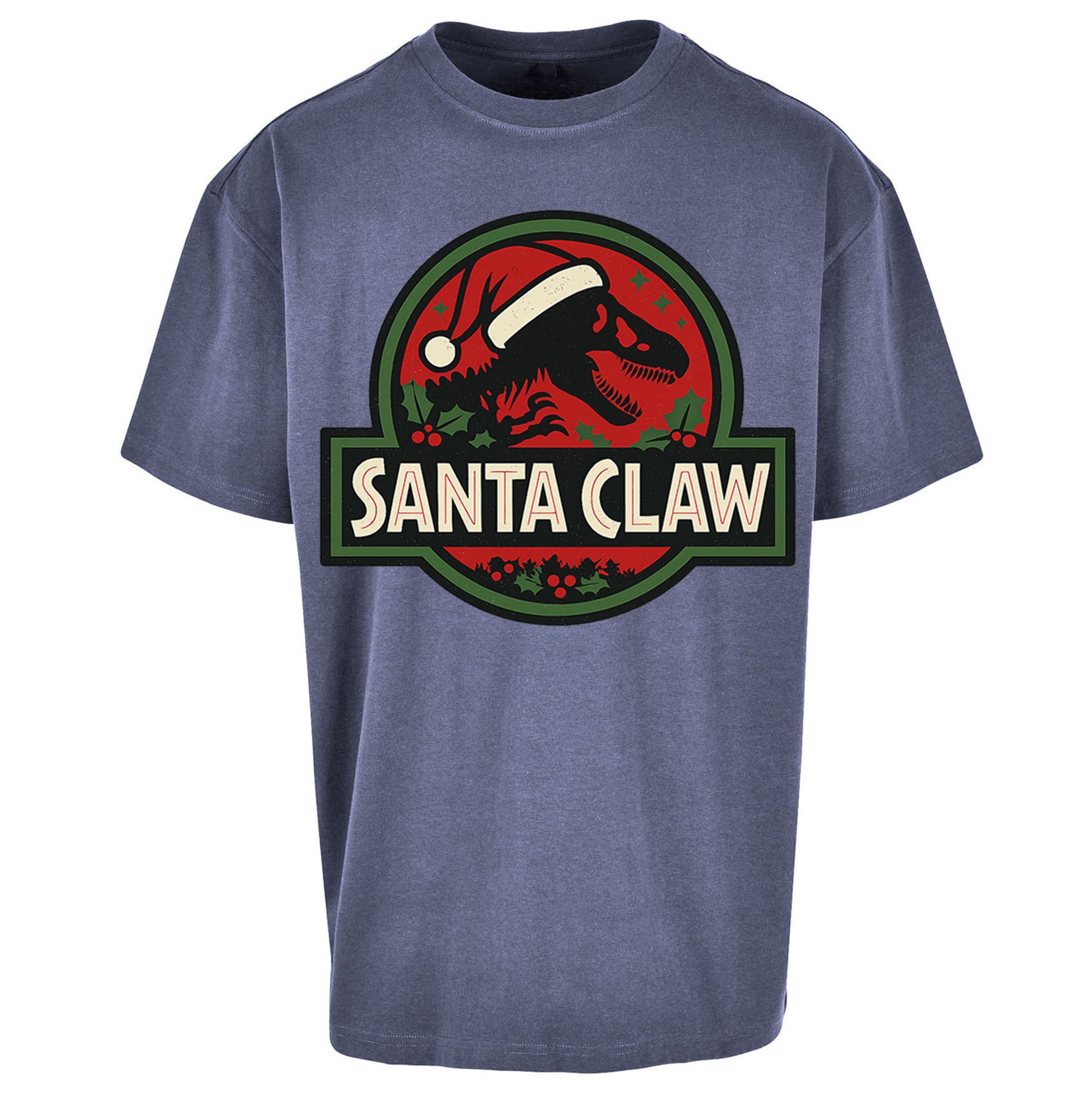 Jurassic Park Christmas Oversized T Shirt