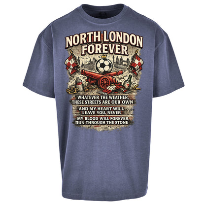 Arsenal North London Forever Oversized T Shirt