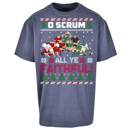 O Come All ye Faithfull Oversized T Shirt