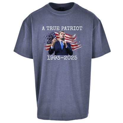 Charlie Kirk Tribute Oversized T Shirt