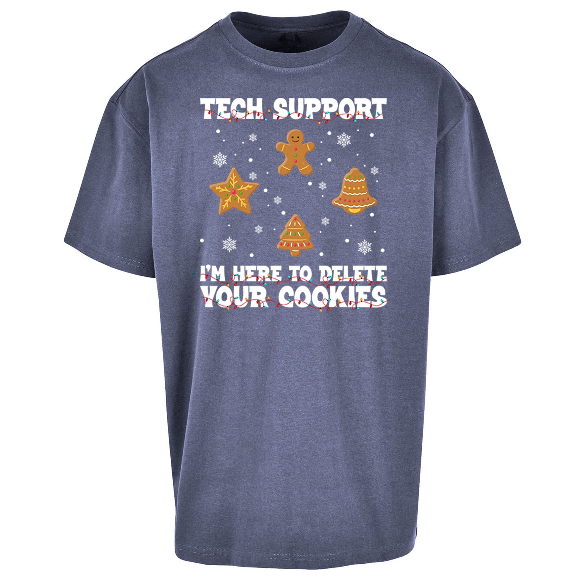 Delete Cookies Oversized T Shirt 