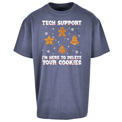 Delete Cookies Oversized T Shirt 