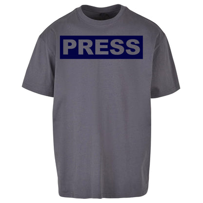 PRESS Palestine Inspired By Journalist Motaz Azaiza Oversized T Shirt