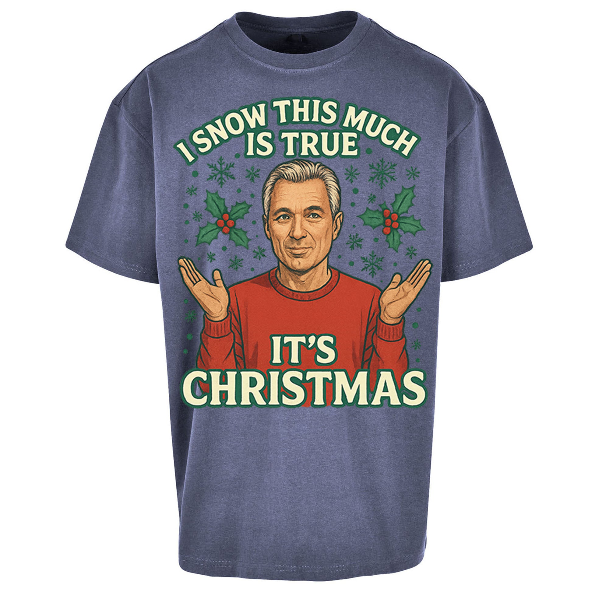 Martin Kemp Christmas Oversized T Shirt