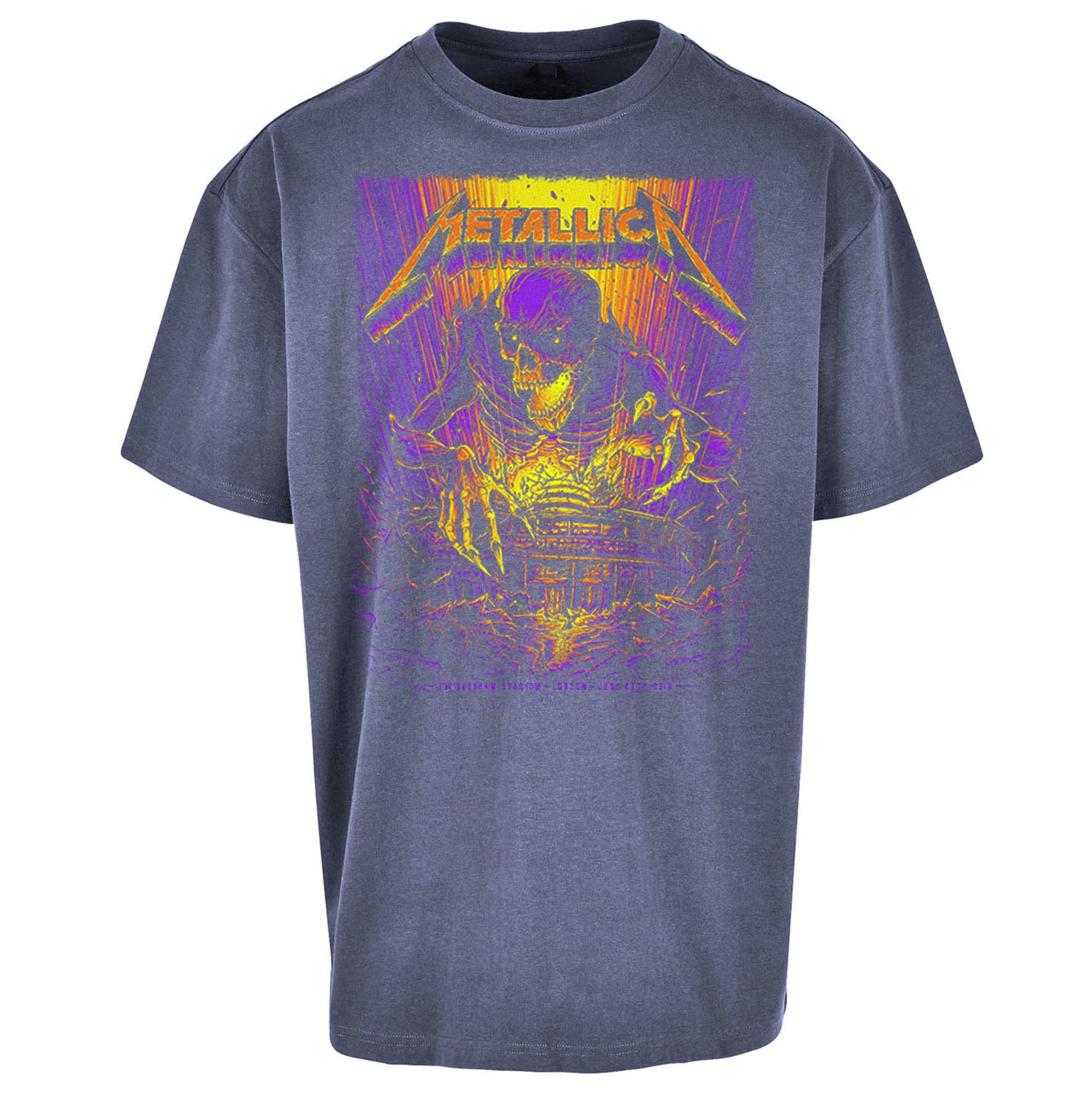 Metallica Twickenham Stadium Oversized T Shirt