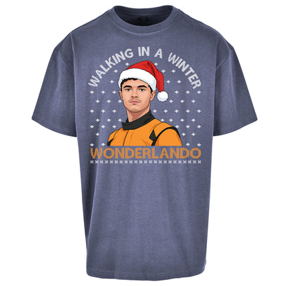 Lando Norris Christmas Oversized T Shirt 