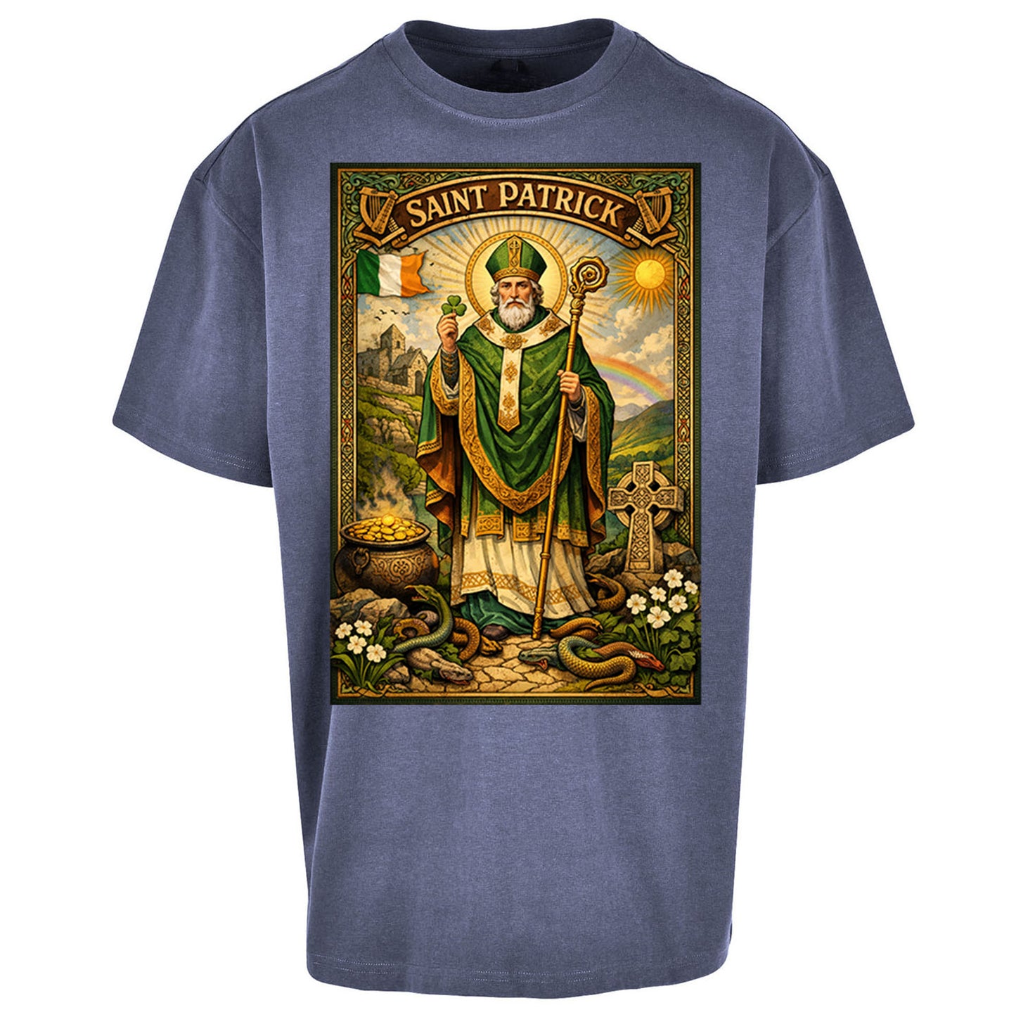 Saint Patrick Oversized T Shirt