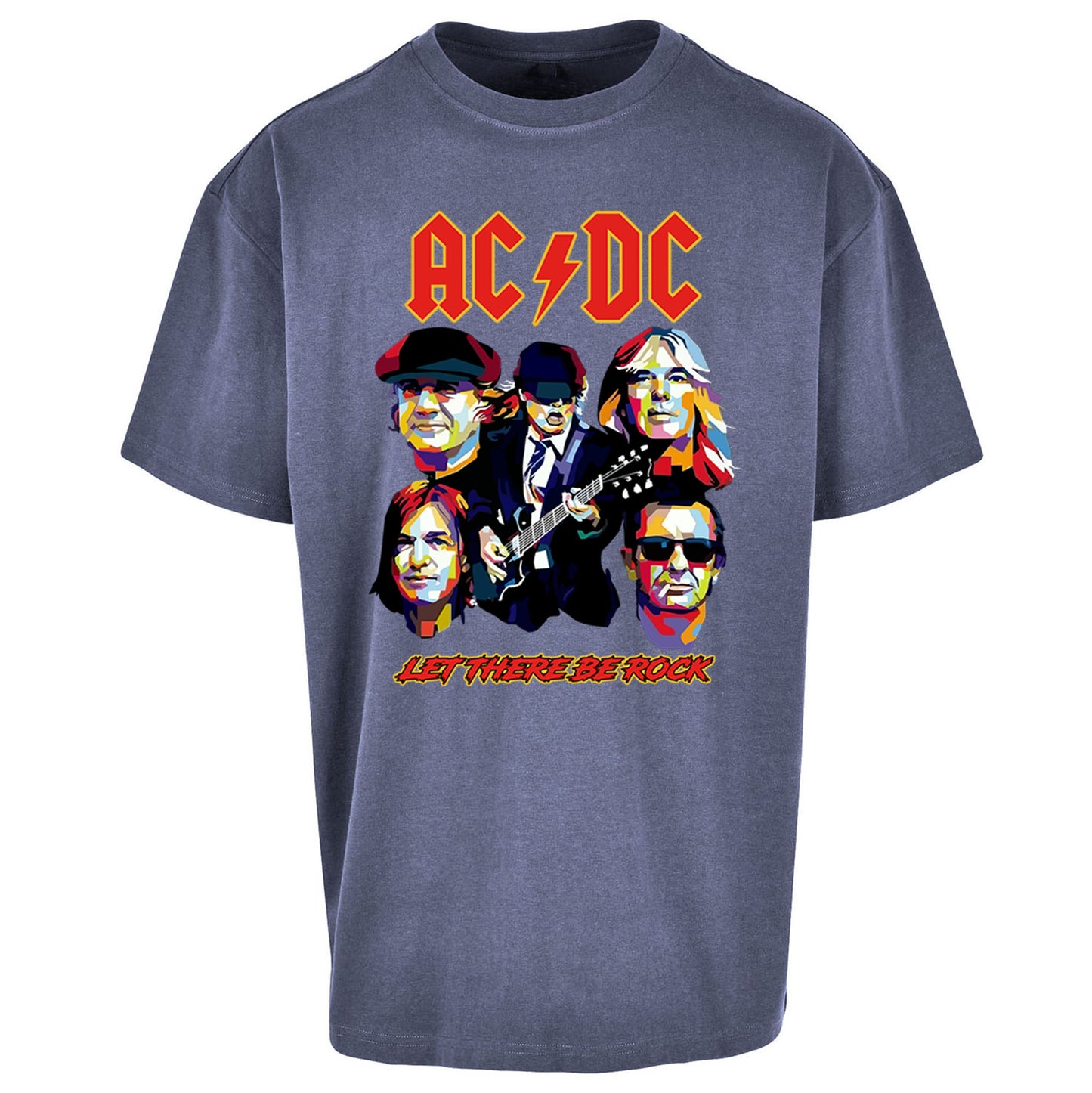 ACDC Let There Be Rock Oversized T Shirt