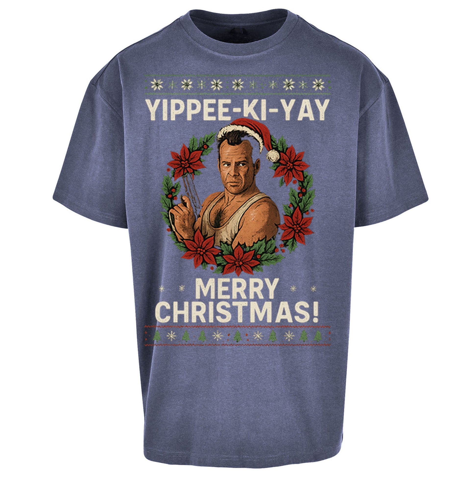 Yippee-Ki-Yay Die Hard Oversized T Shirt 
