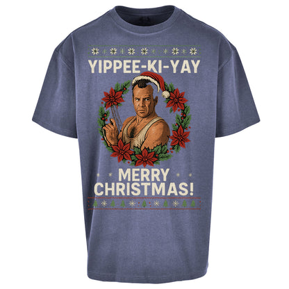 Yippee-Ki-Yay Die Hard Oversized T Shirt 