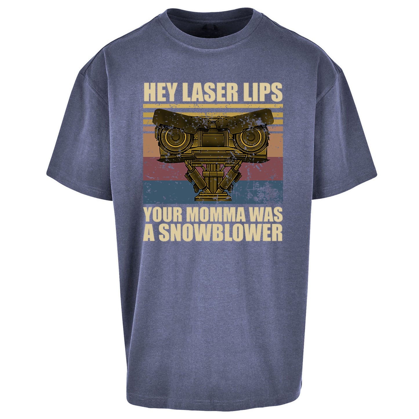 Hey Laser Lips Oversized T Shirt
